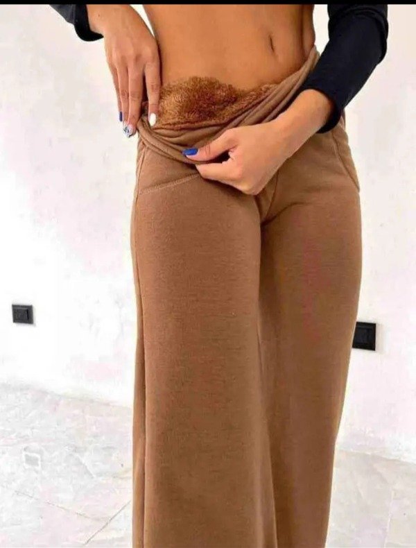 Producto - Palazzo jersey con piel