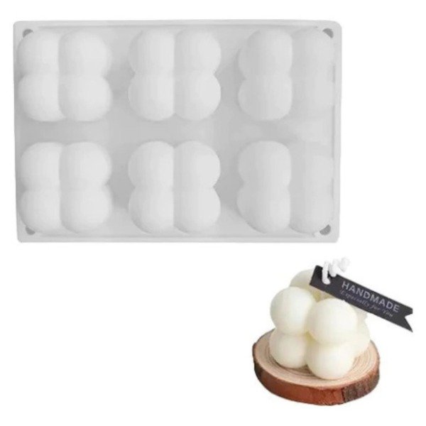 Producto - Molde de silicona x6 mini Bubble - 0