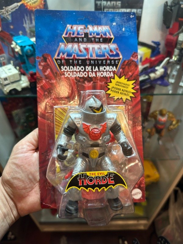 Producto - HE-MAN and the masters of the UNIVERSE SOLDADO OF THE HORDE Origins Mattel