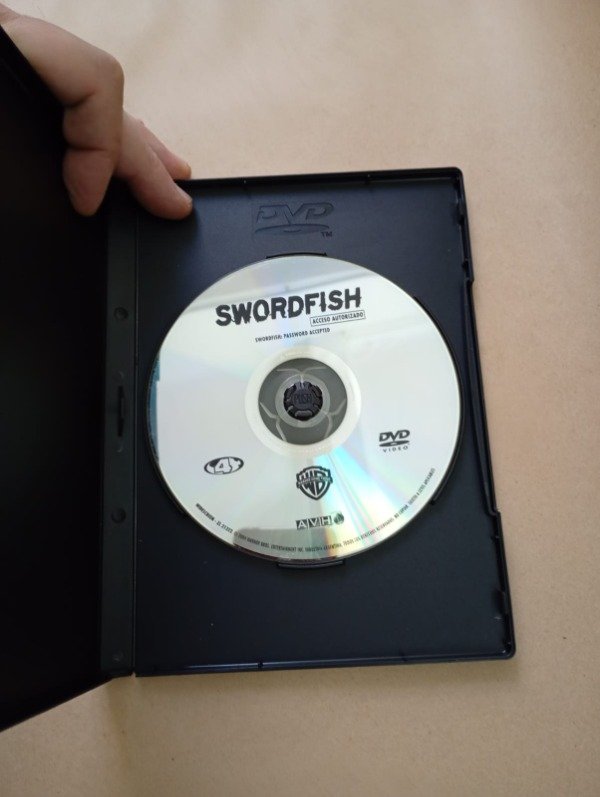 Producto - Swordfish - Sena Travolta Jackman Berry - Warner AVH 2001 - 2