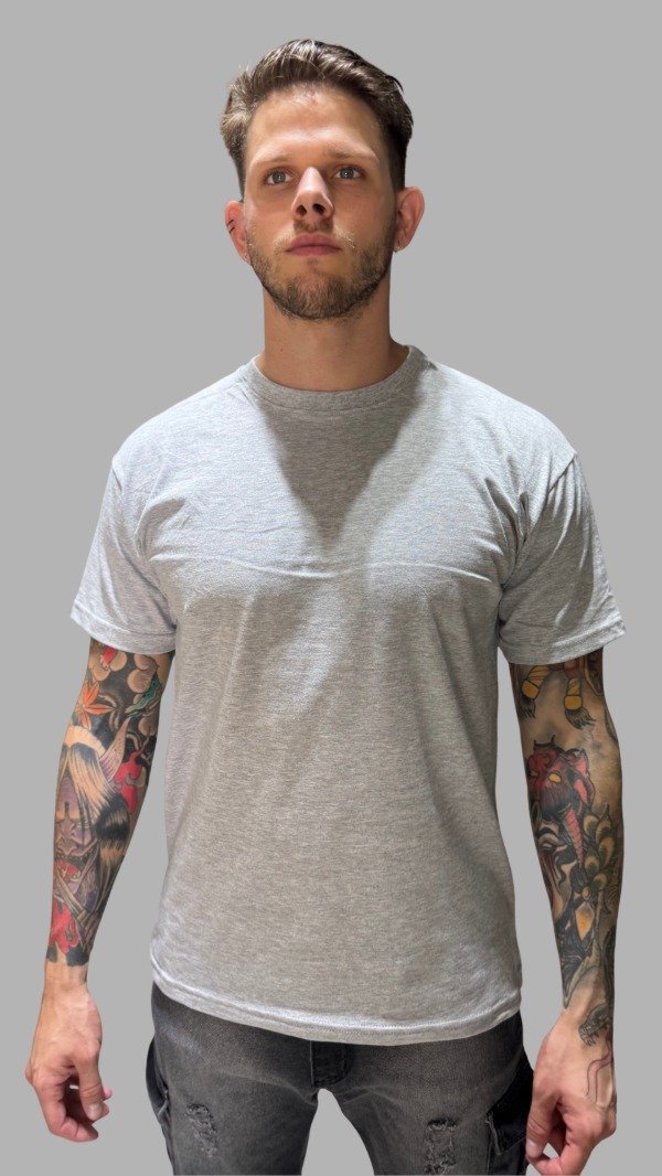 Producto - Remera clasica Gris