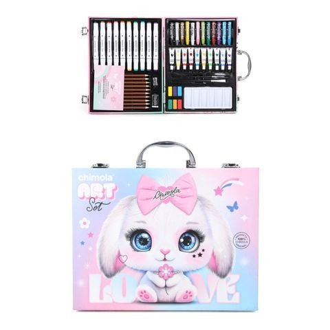 Producto - SET DE ARTE 53 PIEZAS EN VALIJA CHIMOLA 30X23X5CM