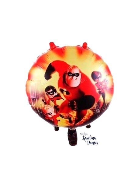 Producto - Globo Redondo Los Incríbles 2  18"