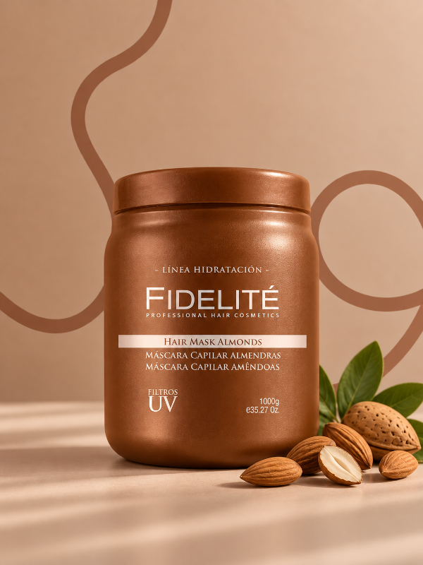 Producto - Mascarilla Nutritiva Aceite de almendras Suavidad FIDELITE - 1