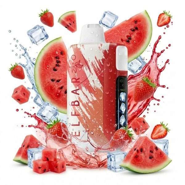 Producto - STRAWBERRY WATERMELON - Elfbar Ice King - 40.000 puffs