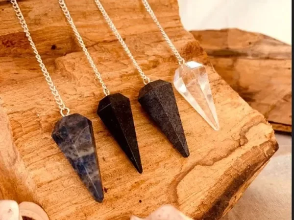 Producto - Pendulo de Piedras Semipreciosas