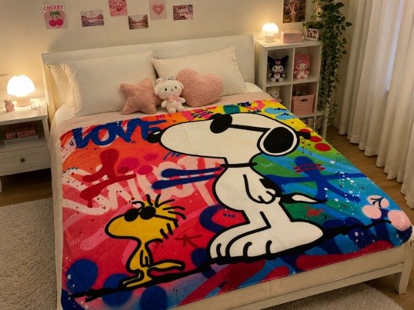 Producto - Manta de Snoopy l