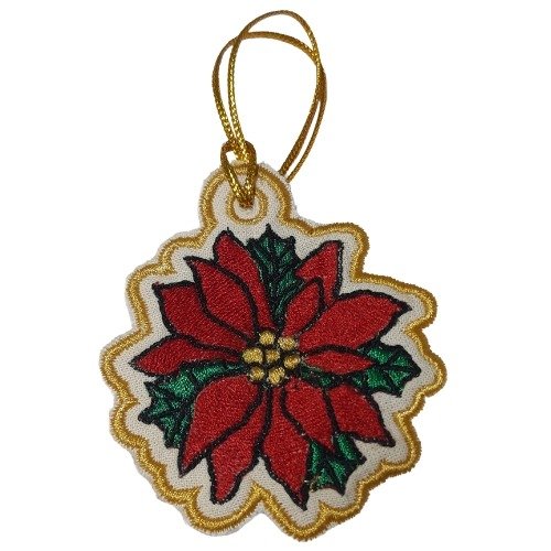 Producto - Adorno Navidad Flor de Pascua