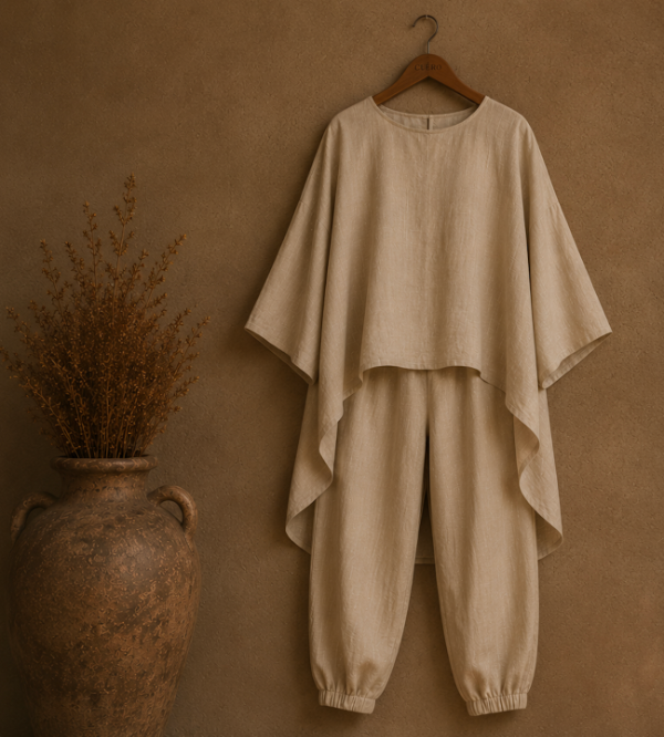Producto - Conjunto Asimetrico Lino