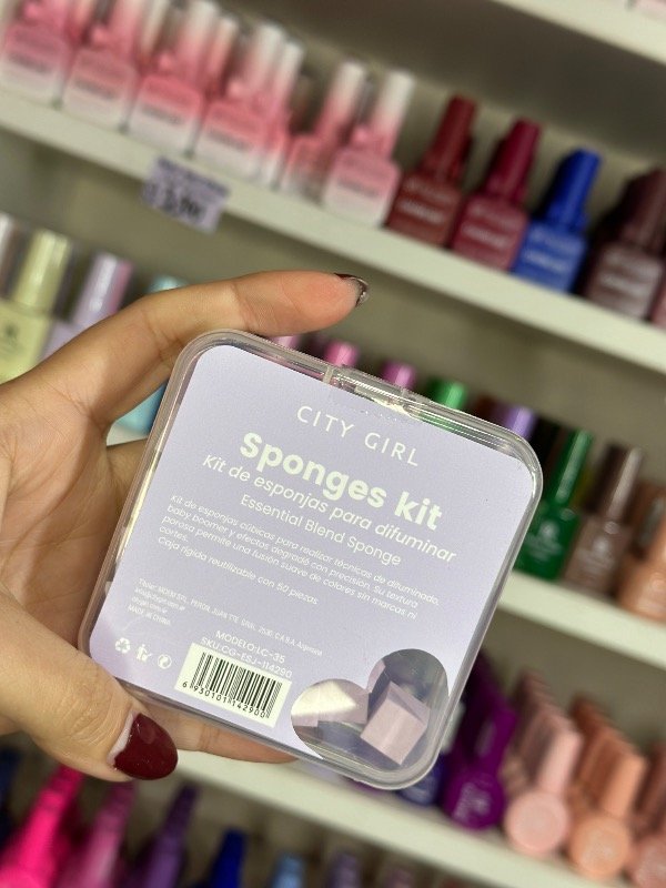 Producto - KIT DE ESPONJAS PARA DIFUMINADO (City Girl)