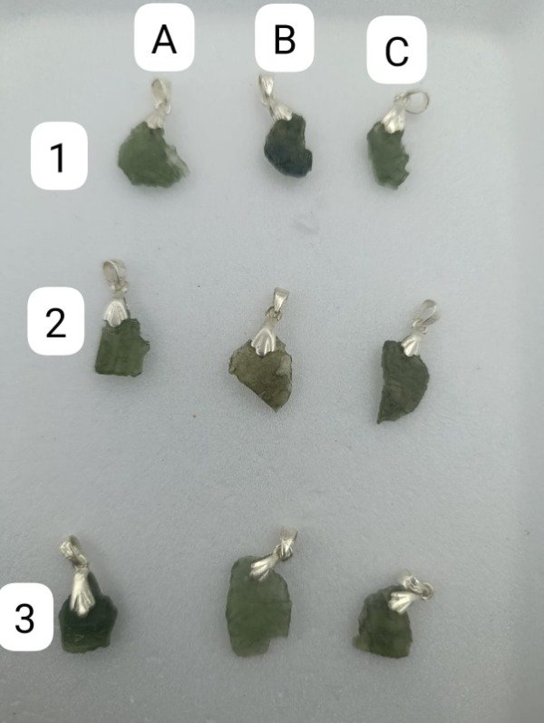 Producto - Dije en plata en Moldavita 925 - 0