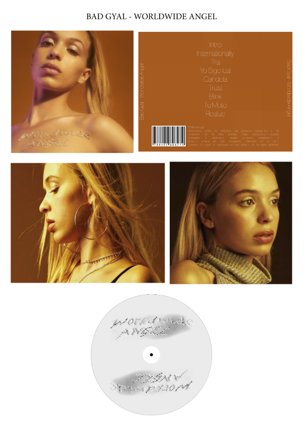 Producto - Bad Gyal "Worldwide Angel" CD Custom