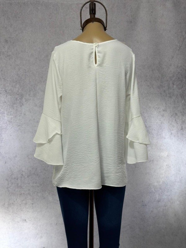 Producto - BLUSA RUMI BLANCA MANGAS 34 - 3