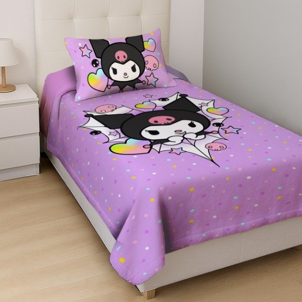 Producto - Cubrecama + Funda KUROMI