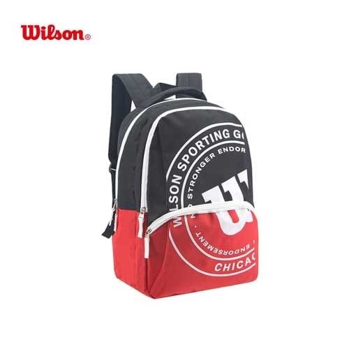 Producto - MOCHILA WILSON SPORT 18 NEGRO-ROJO