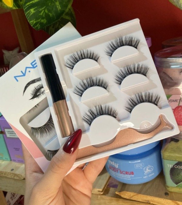 Producto - SET DE PESTAÑAS MAGNETICAS - NAEZ X2 UNIDADES