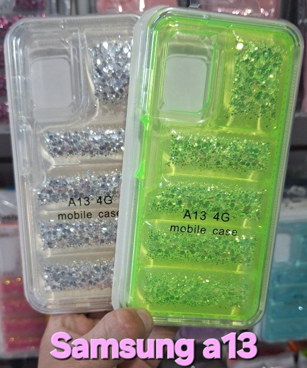Producto - Fundas puffer glitter reforzadas. Samsung a13