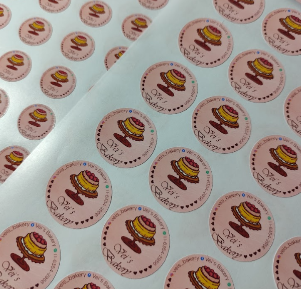 Producto - Stickers Personalizados para tu emprendimiento. (Plancha A4) - 9