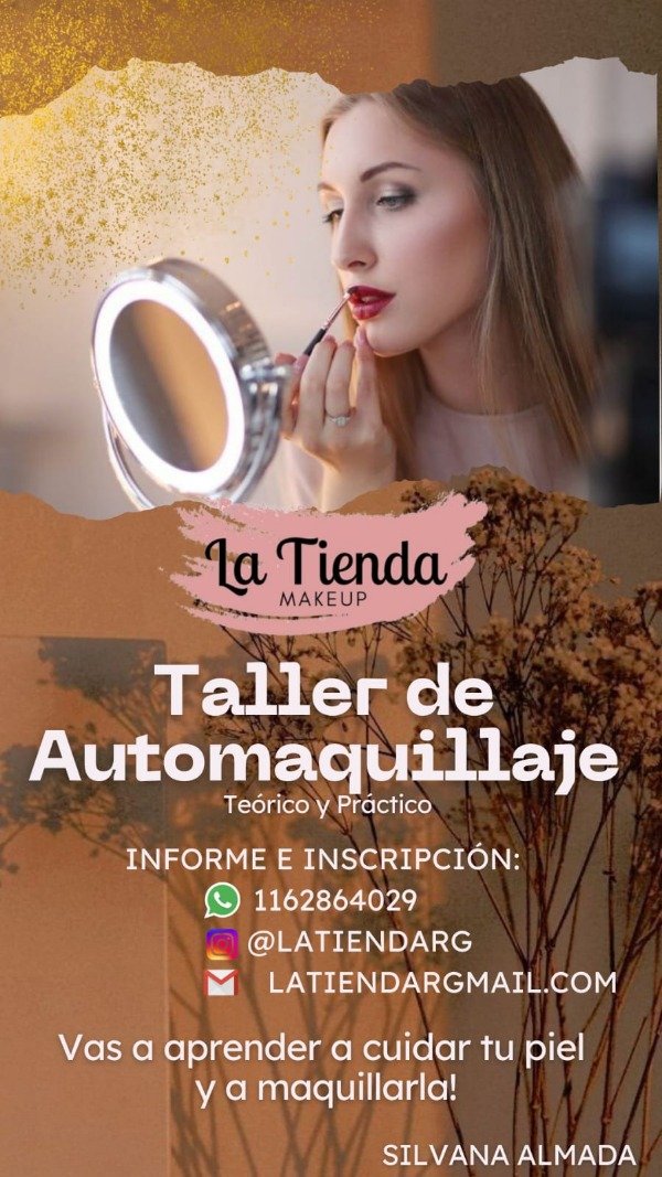 Producto - Taller a domicilio de Automaquillaje/Autocuidado