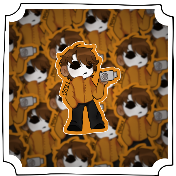 Producto - Sticker 8cm Masky