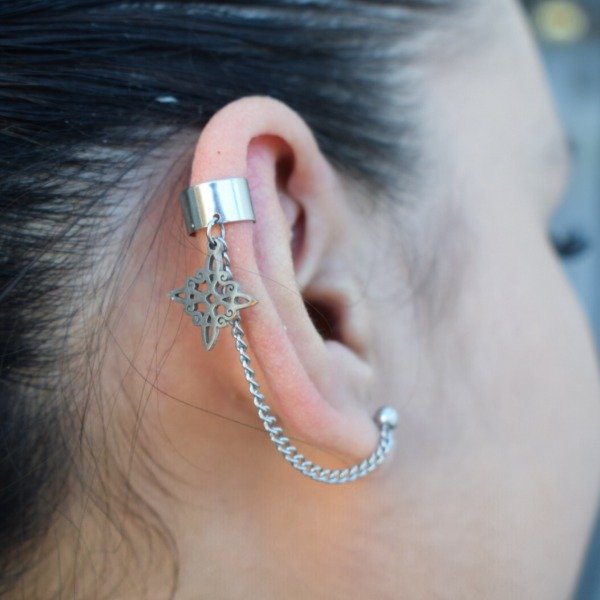 Producto - Aro Solitario con Nudo de Bruja