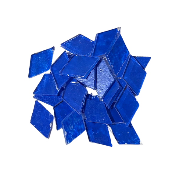 Producto - Rombos de vidrio- Azul
