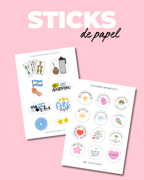 Producto - Sticks de Papel