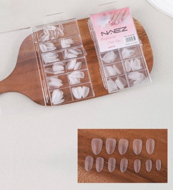 Producto - Tips Soft Gel Almendra Cortos 120pcs Naez