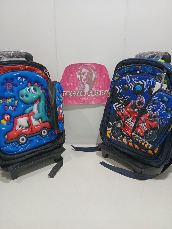 Producto - Mochila cartuchera carrito