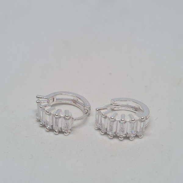 Producto - Argollas mini cc piedras cubic