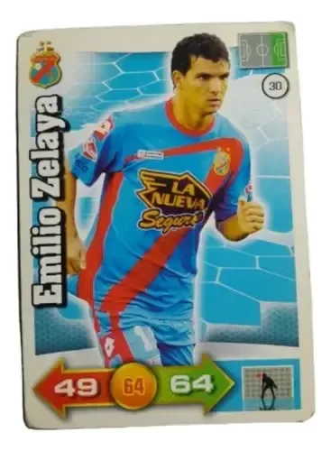 Producto - Adrenalyn Trading Card Arsenal Zelaya Carta 30 (usado)