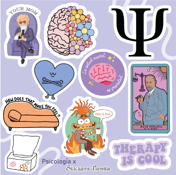 Producto - Plancha mediana Psicología