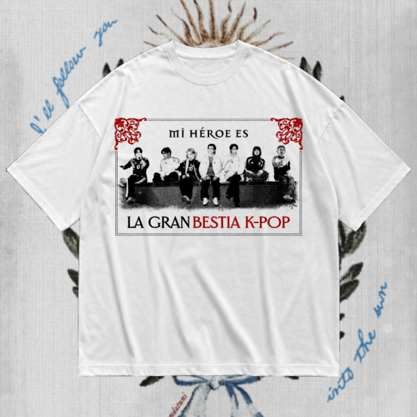 Producto - REMERA OVERSIZE LA BESTIA K-POP X BTS - OT7 - 0