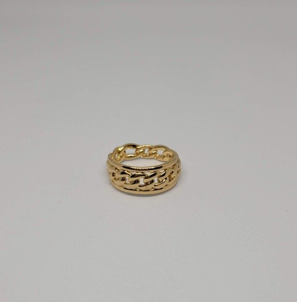 Producto - Anillos de fantasía dorados