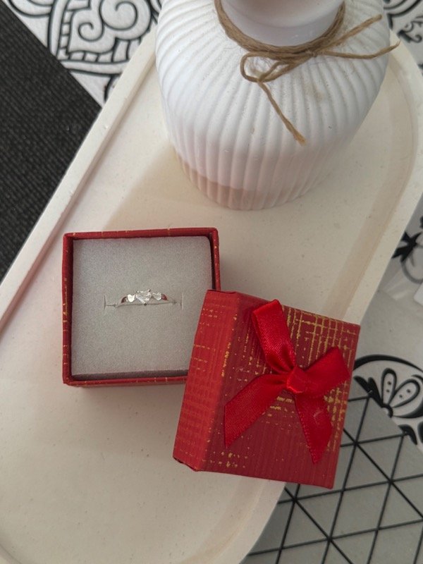 Producto - Anillo corazón cubic 14