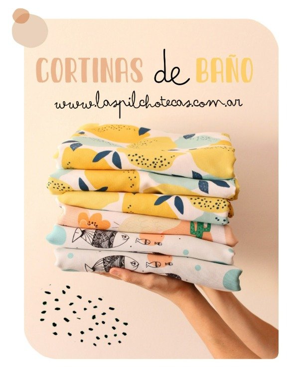 Producto - Cortina de baño Confeti PREVENTA! - 1