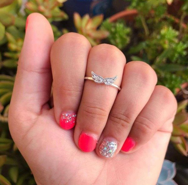 Producto - Anillo Alitas Cubic