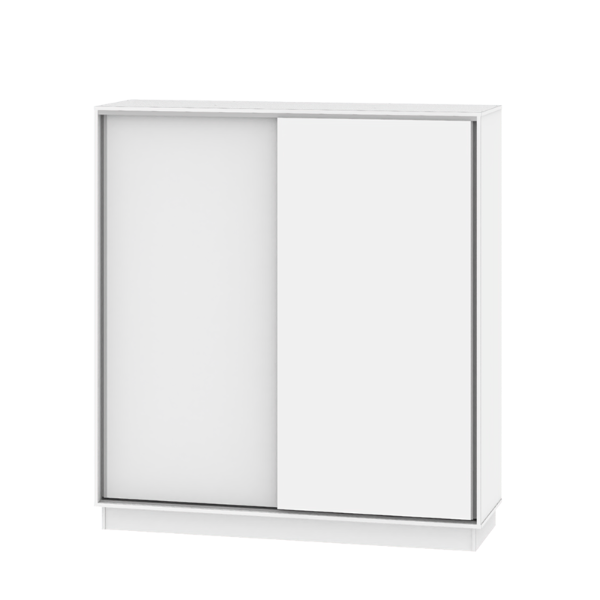 Producto - Placard 2 Puertas Corredizas 1,80mts Blanco
