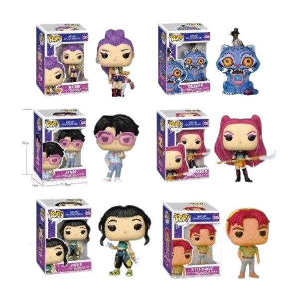 Producto - Funko Pop GUERRERAS K-POP (x6)