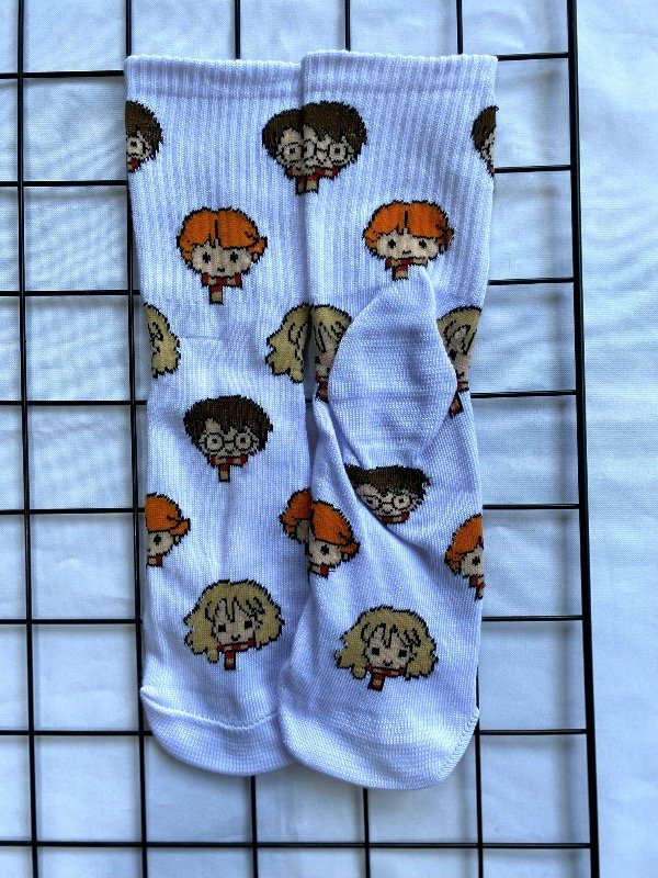 Producto - Medias 3/4, harry potter blancas
