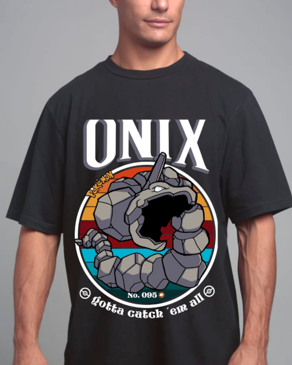 Producto - Remera Oversize Pokemon Onix
