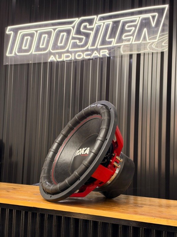 Producto - SUBWOOFER ROKA S318 2000RMS 18 PULGADAS DOBLE BOBINA 2+2 - 0
