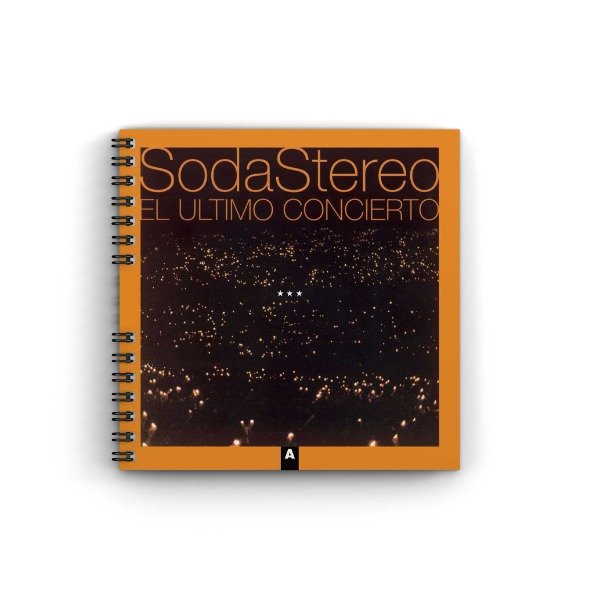 Producto - Cuaderno SODA STEREO - El Último Concierto A