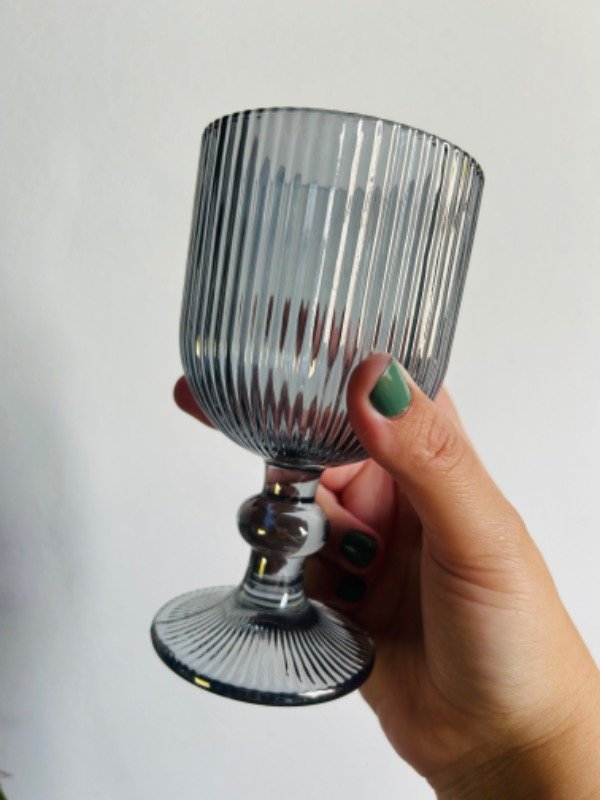 Producto - Copa de vidrio tramado - 6