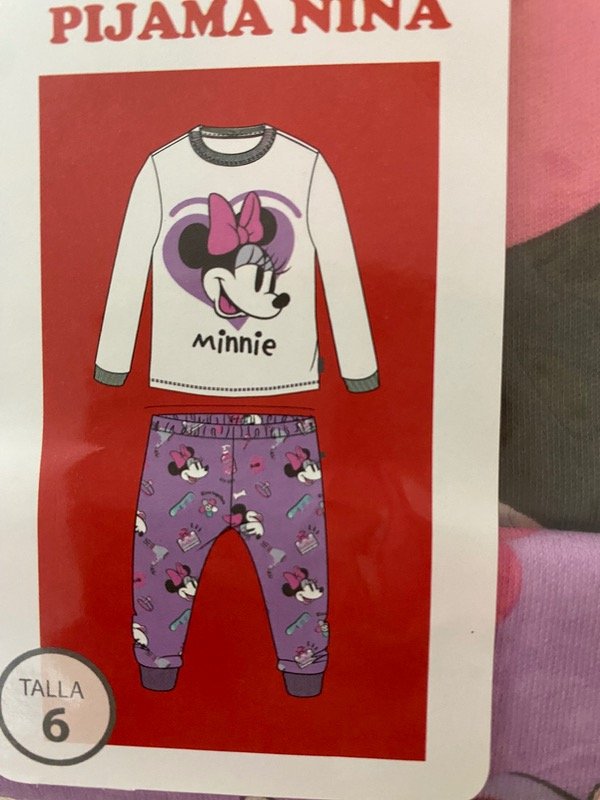 Producto - PIJAMA NIÑA MINNIE