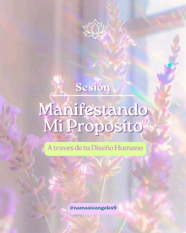 Producto - Manifestando Mi Propósito
