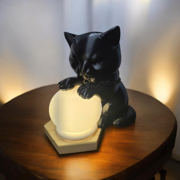 Producto - Veladores 3D  gatito/perro - 1