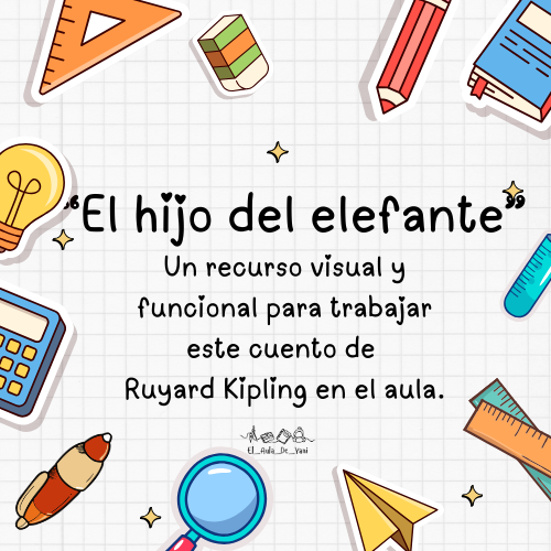 Producto - Secuencia ilustrada "El hijo del elefante" de Ruyard Kipling