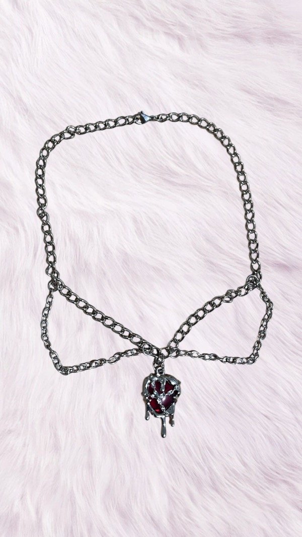 Producto - Cadena choker corazón