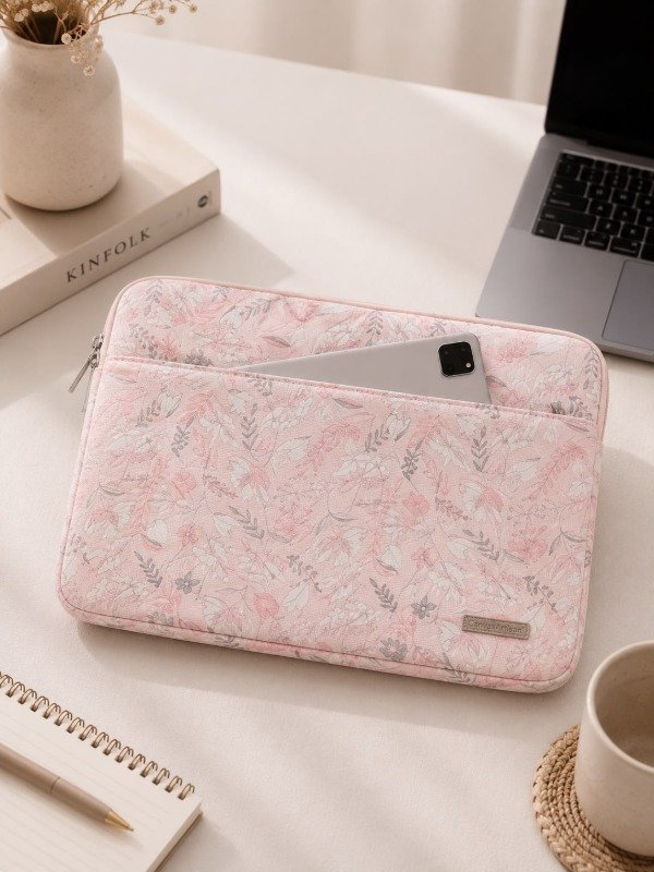 Producto - Funda notebook florcitas pink - 0